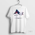 New Vladimir Guerrero Jr Super Vlad Flying Slide Graphic Tee Shirt Sweater