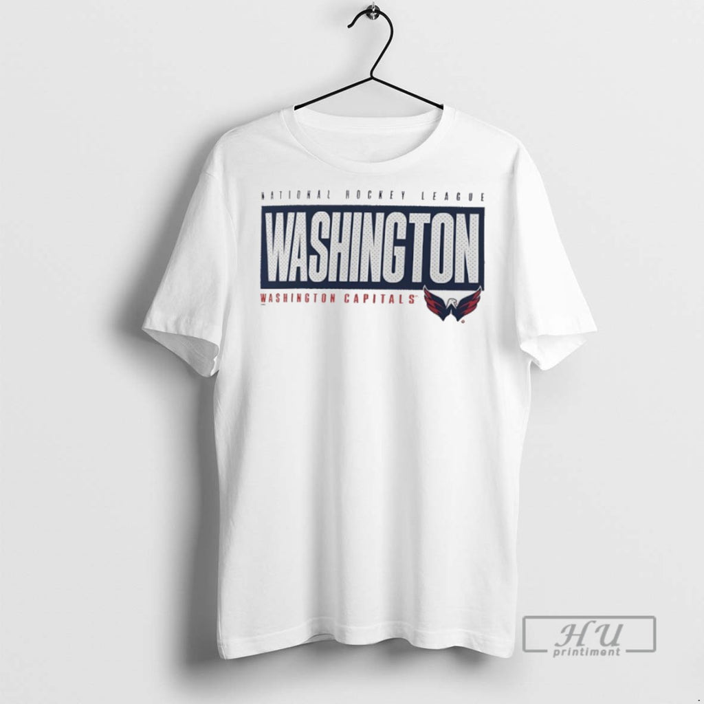 New Washington Capitals Blocked Out Nhl 2025 Tee Shirts Sweatshirt Hoodies