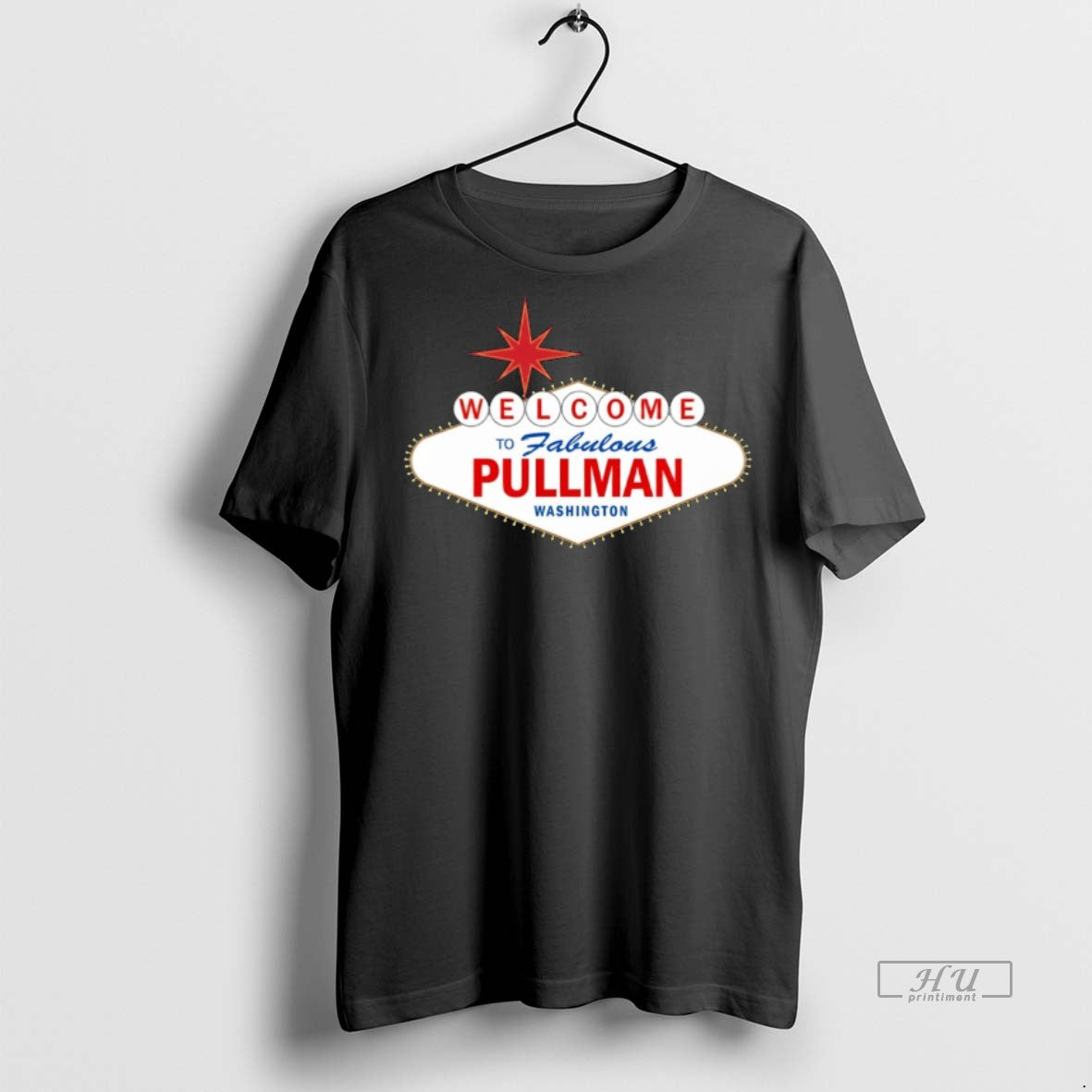 New Welcome To Fabulous Pullman Washington State Cougars Graphic Tee Shirt Sweater