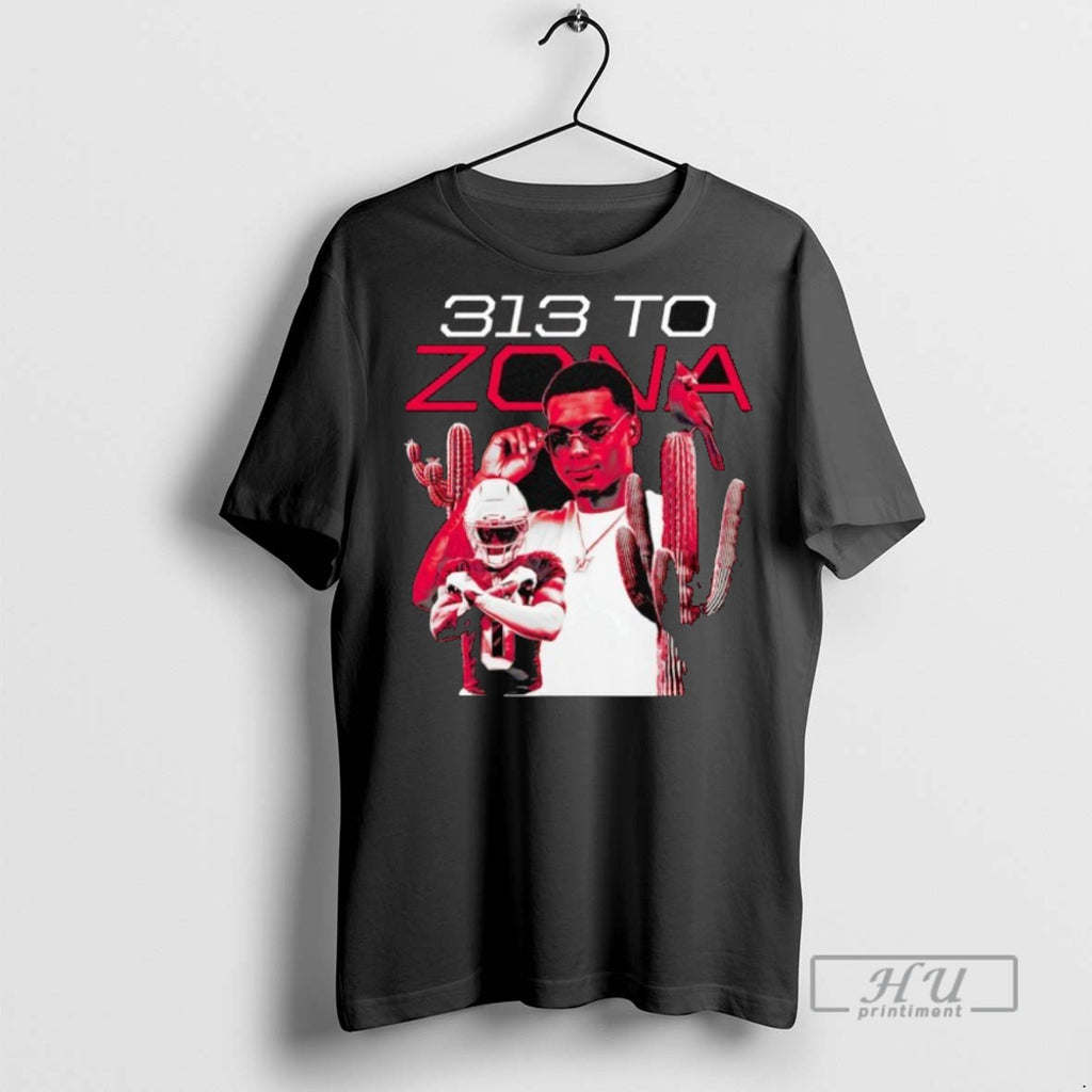 New Will Johnson 313 To Zona Arizona Cardinals Football Tee Shirts Sweatshirt Hoodies