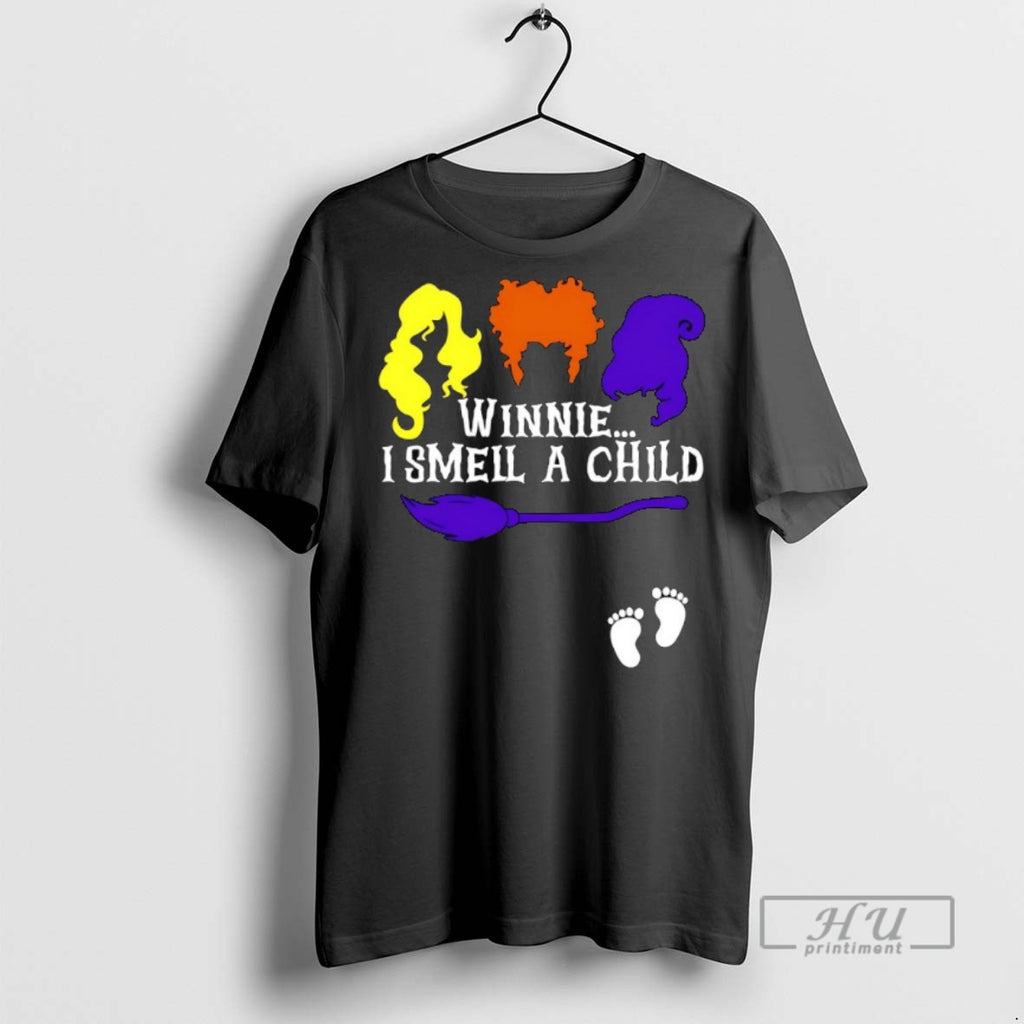New Winnie I Smell A Child Halloween Tee Shirts Sweatshirt Hoodies