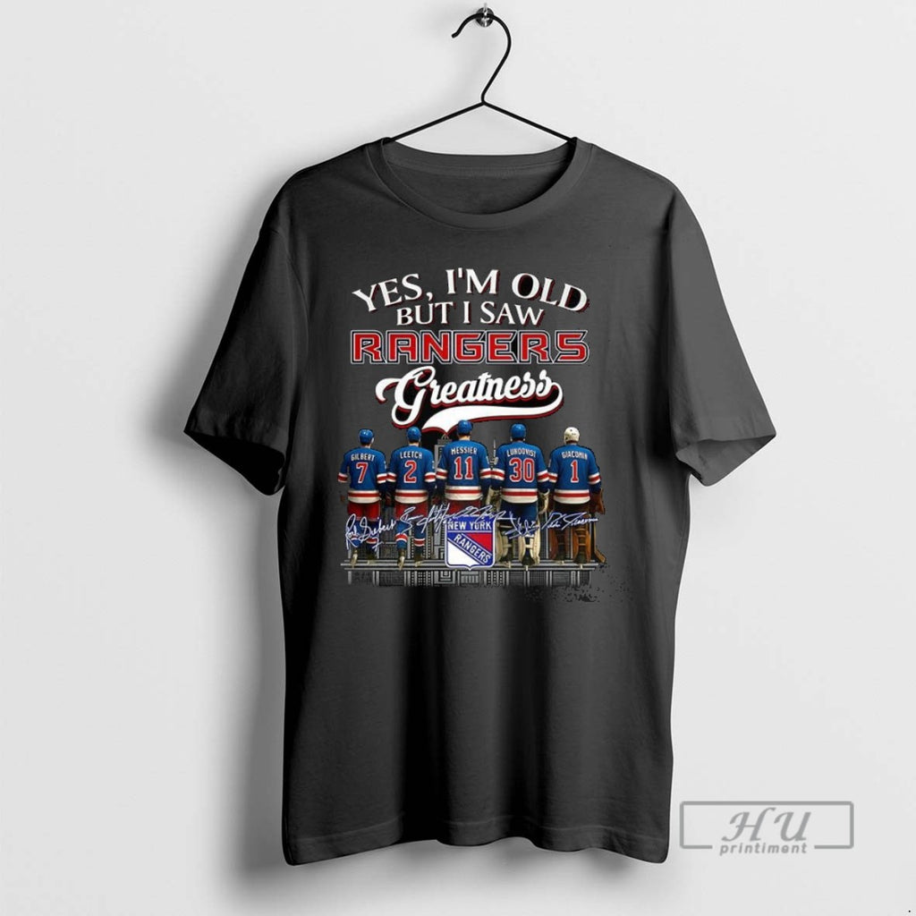 New Yes Im Old But I Saw New York Rangers Nhl Greatness Stanley Cup Champions