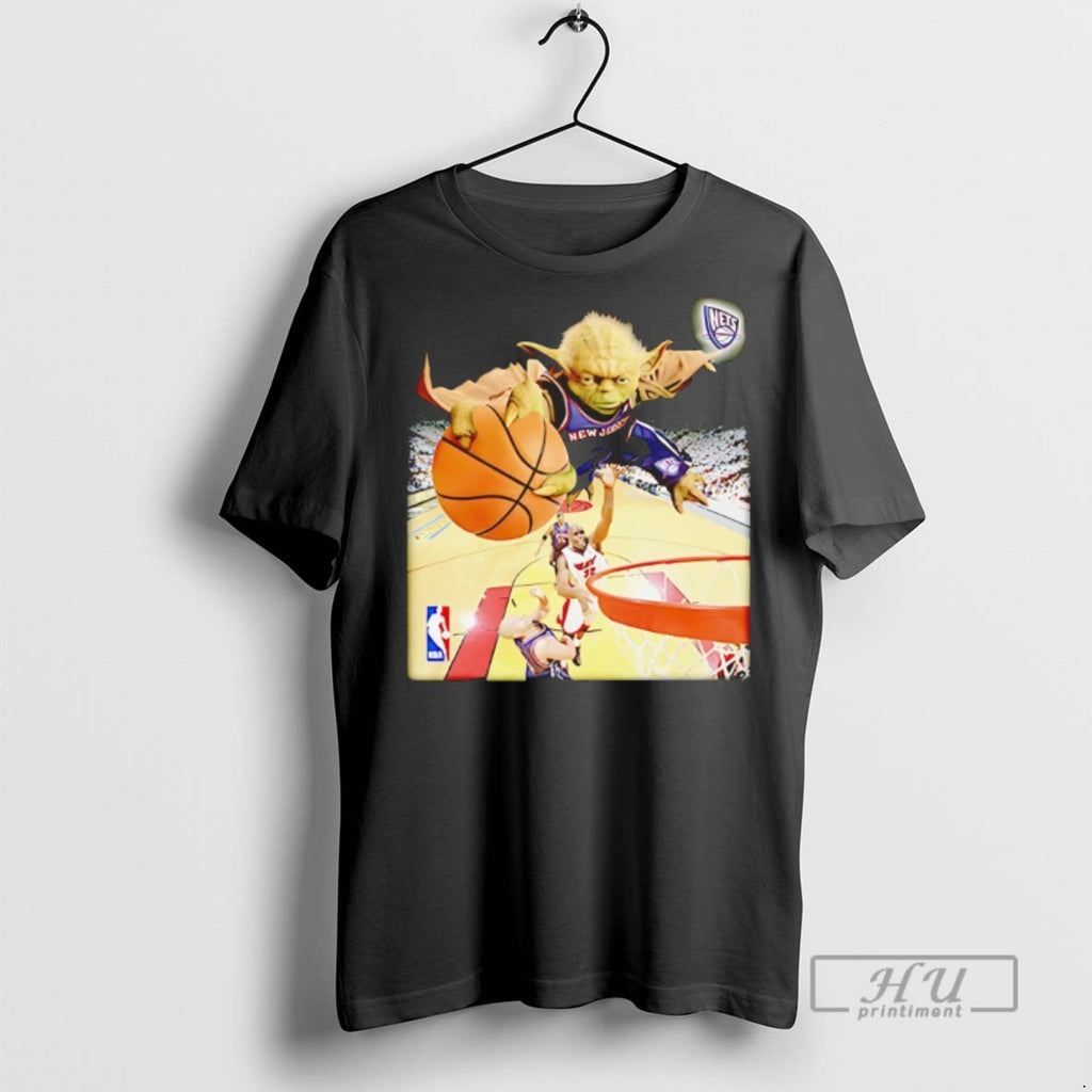 New Yoda Slam Dunk Ballin Nets Tee Shirts Sweatshirt Hoodies
