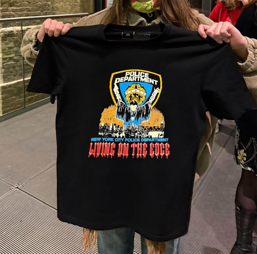 New York City Police Department Living on the Edge shirt