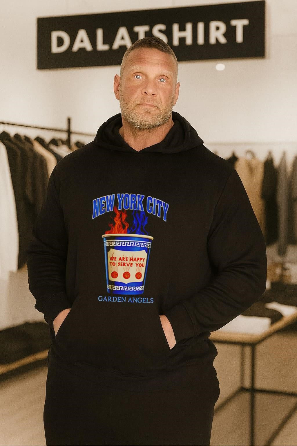 New York City We Are Happy To Serve You Garden Angels shirt