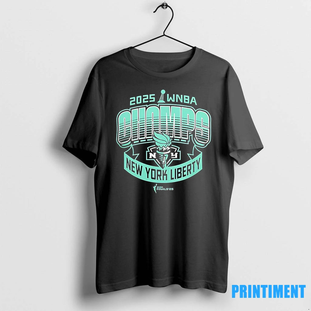 New York Liberty 2025 Wnba Finals Champions Banner Tshirts Sweater