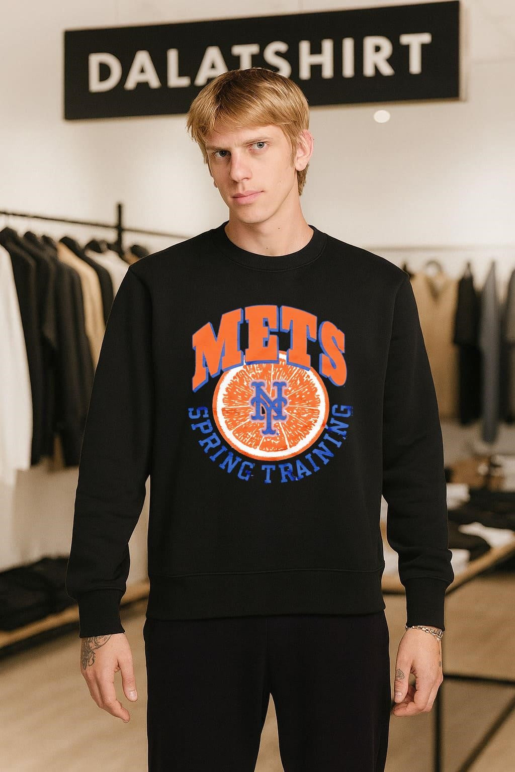 New York Mets Baseball Spring Training Orange Fruit Logo shirt