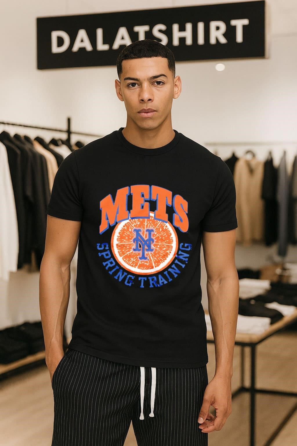 New York Mets Baseball Spring Training Orange Fruit Logo shirt