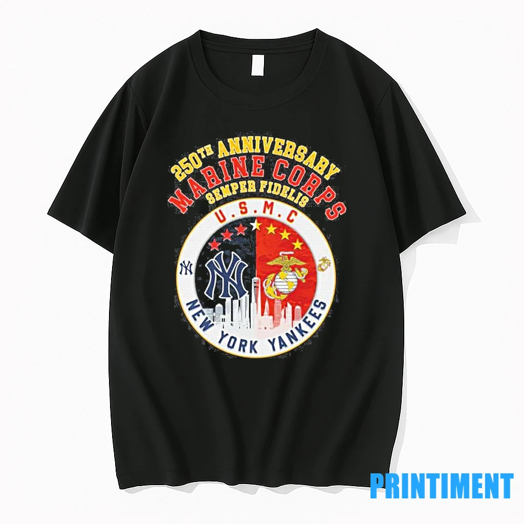 New York Yankees 250th Anniversary Marine Corps Semper Fidelis Tshirts Sweater