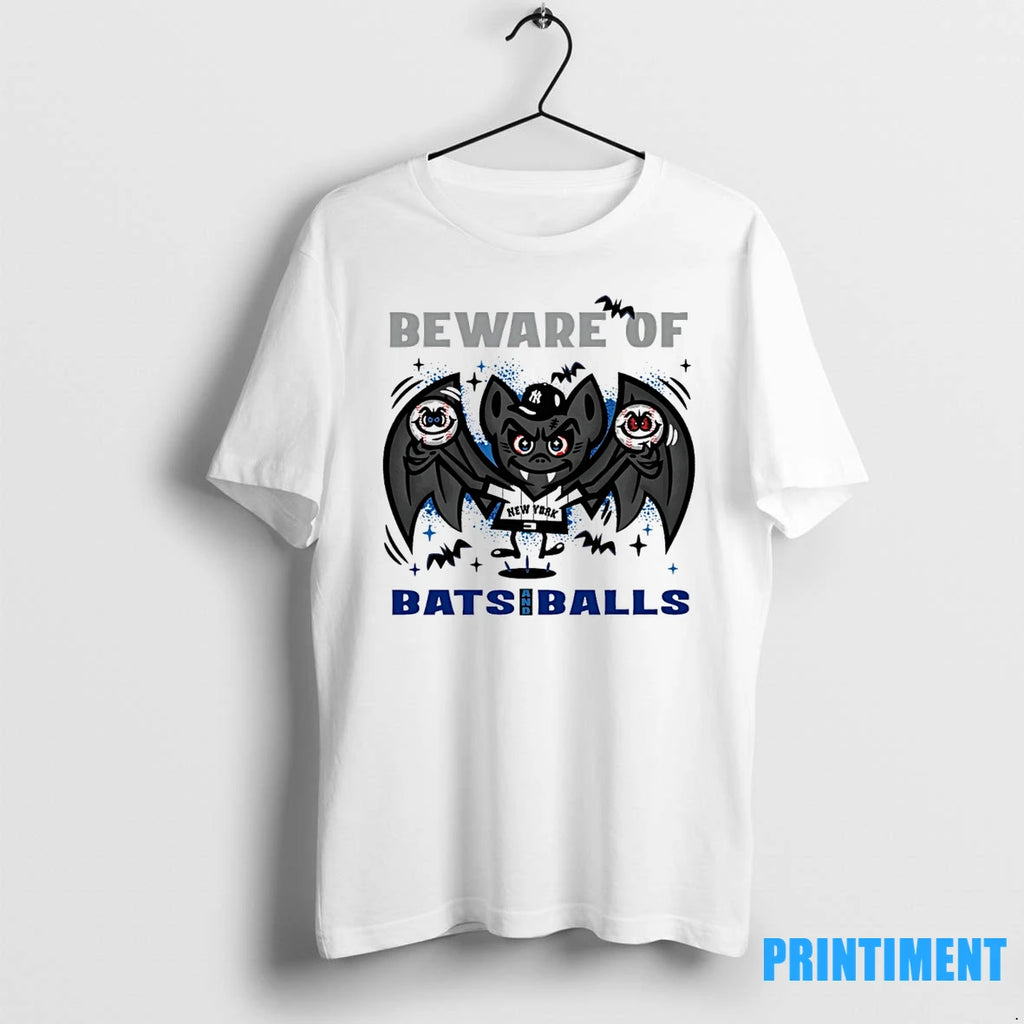 New York Yankees Beware Of Bats And Balls Tshirts Sweater