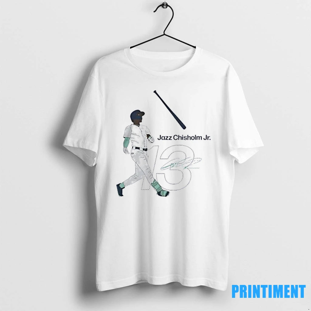 New York Yankees Jazz Chisholm Jr Jazz Bat Flip Signature Tshirts Sweater