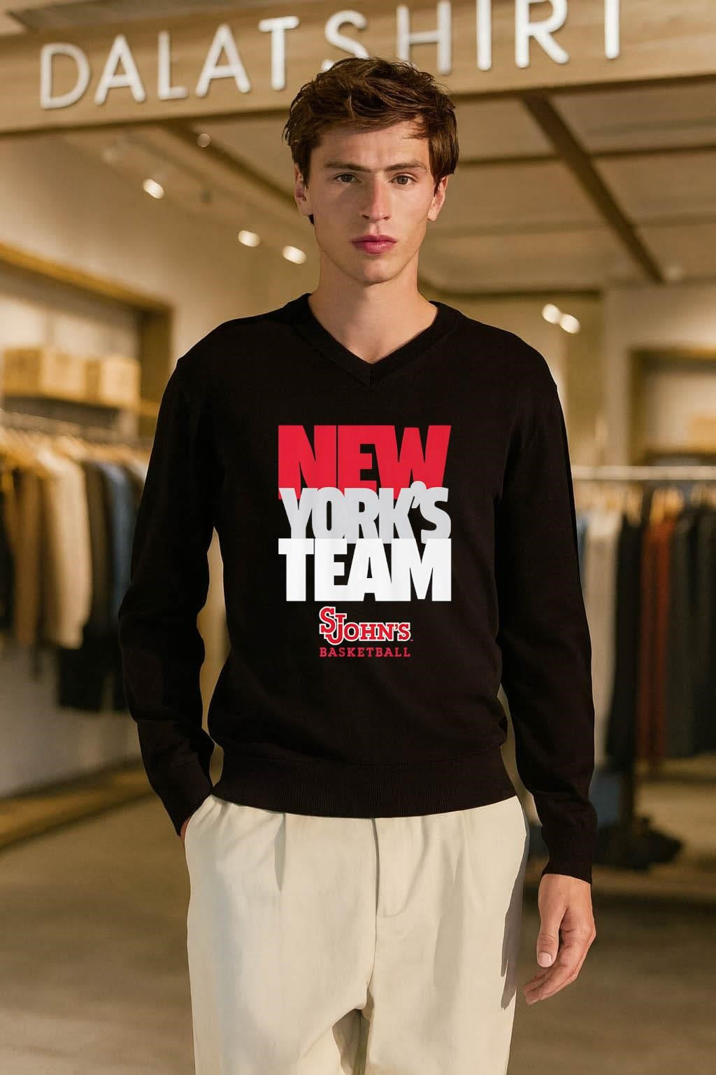 New York’s Team St John’s Basketball shirt