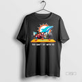 New You Cant Sit With Us Dolphins Football Horror Movies Halloween Graphic Tee Shirt Sweater
