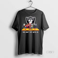 New You Cant Sit With Us Raiders Football Horror Movies Halloween Graphic Tee Shirt Sweater