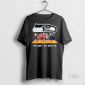 New You Cant Sit With Us Seahawks Football Horror Movies Halloween Graphic Tee Shirt Sweater
