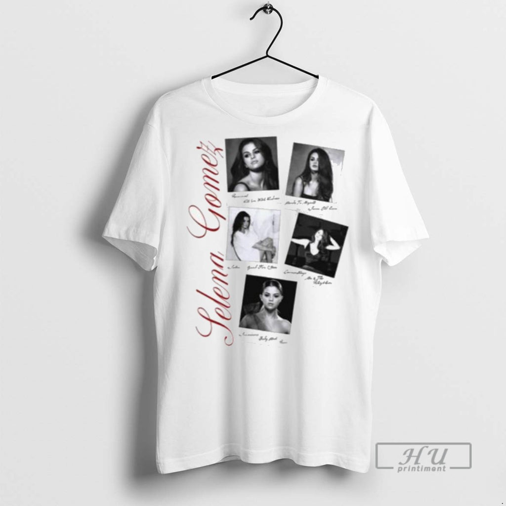 New Selena Gomez Revival Polaroid Men Tee Shirts Sweatshirt Hoodies