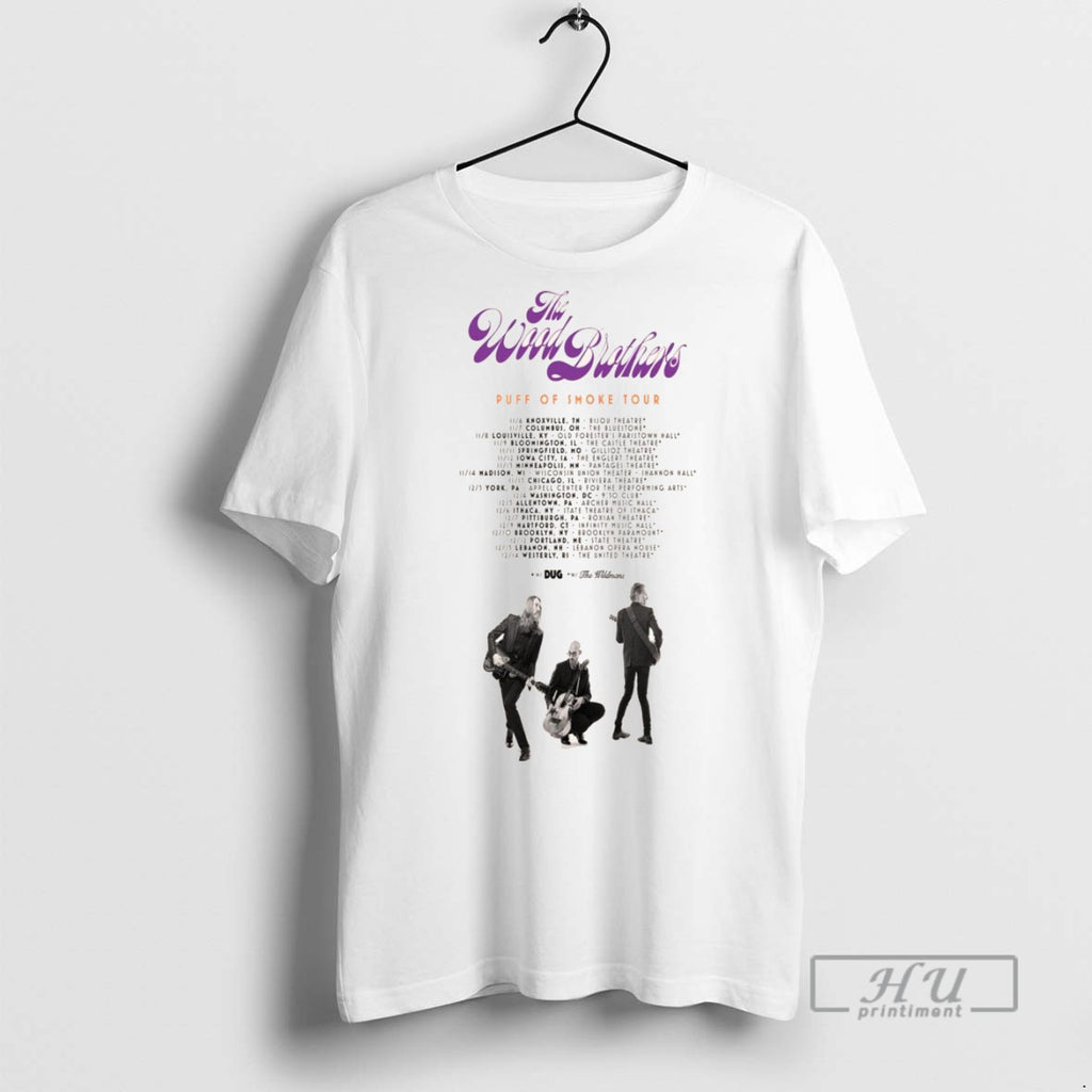 New The Wood Brothers Live Tour 2025 Tee Shirts Sweatshirt Hoodies