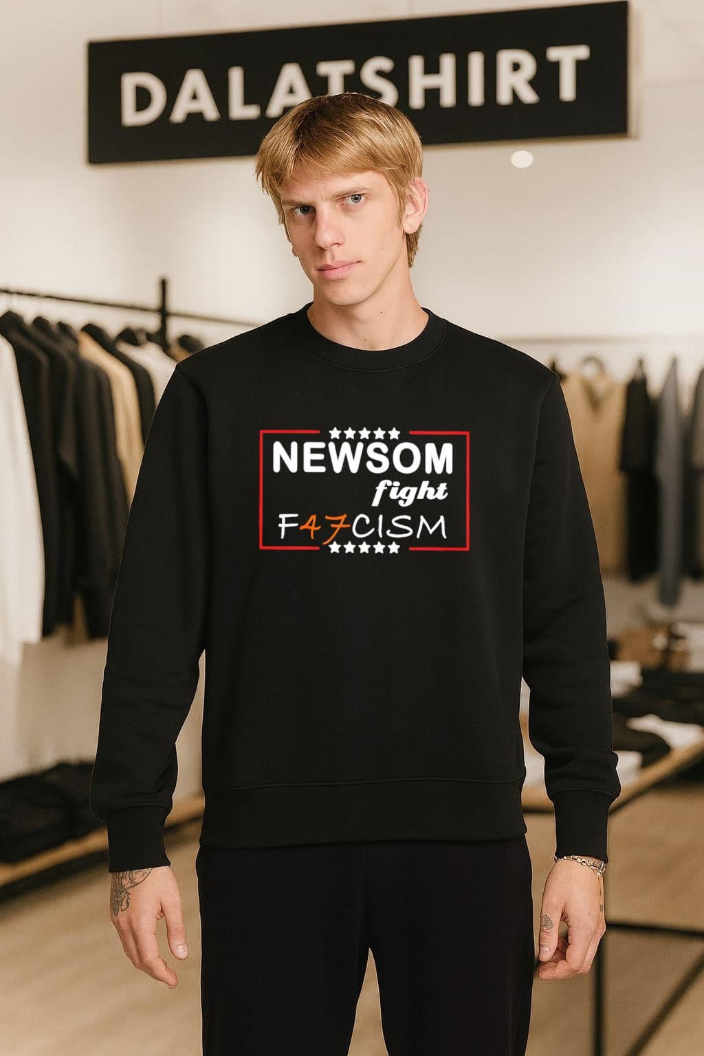 Newsom Fight Fascism shirt