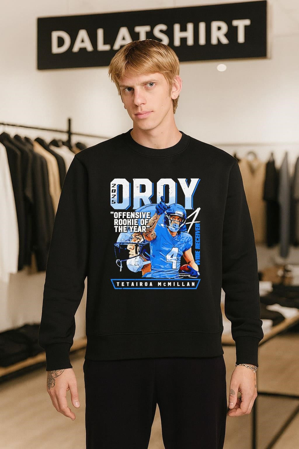 2025 OROY Offensive Rookie Of The Year Tetairoa McMillan Wide Receiver shirt
