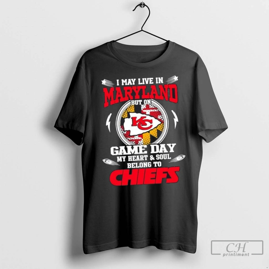 Nice I May Live In Maryland But On Game Day My Heart And Soul Belongs