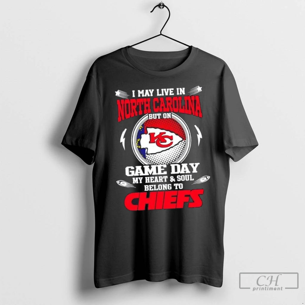 Nice I May Live In North Carolina But On Game Day My Heart And Soul