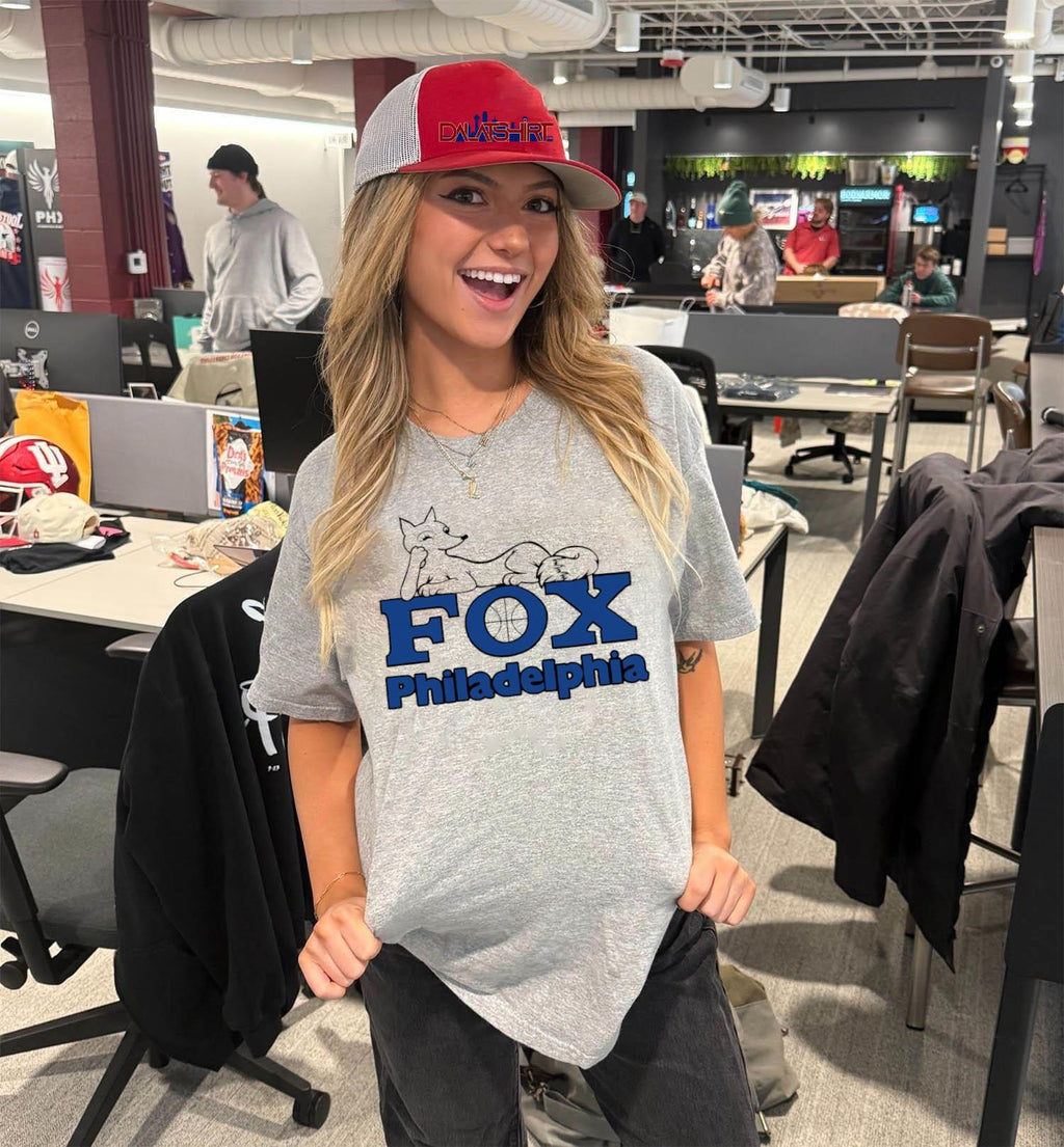 Philadelphia Fox basketball logo shirt