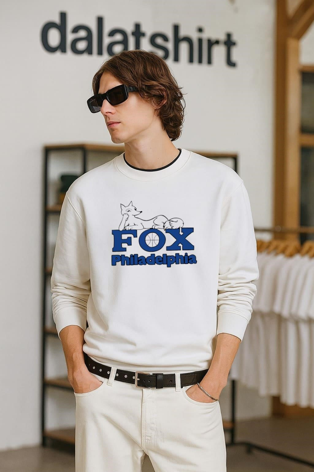 Philadelphia Fox basketball logo shirt