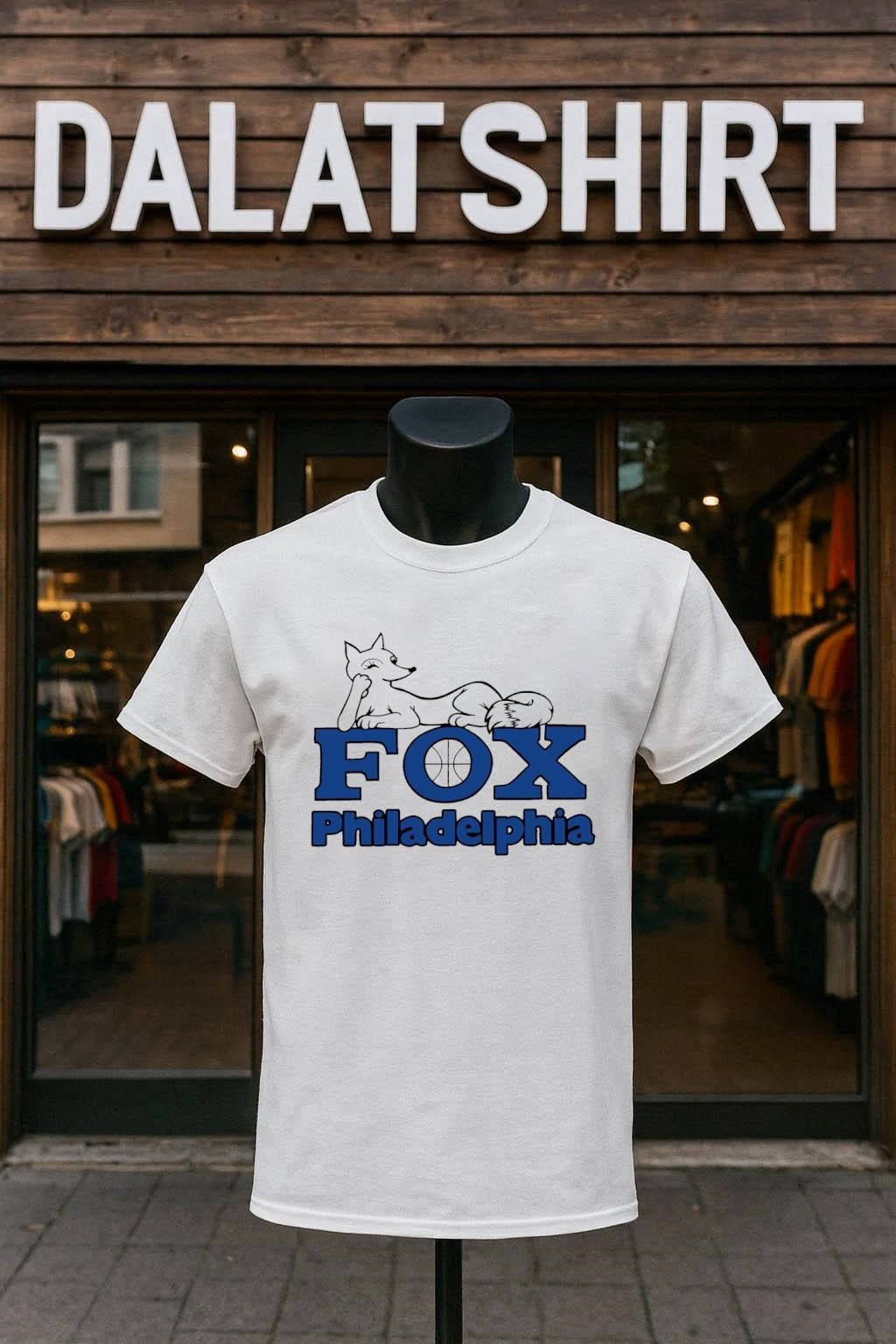 Philadelphia Fox basketball logo shirt