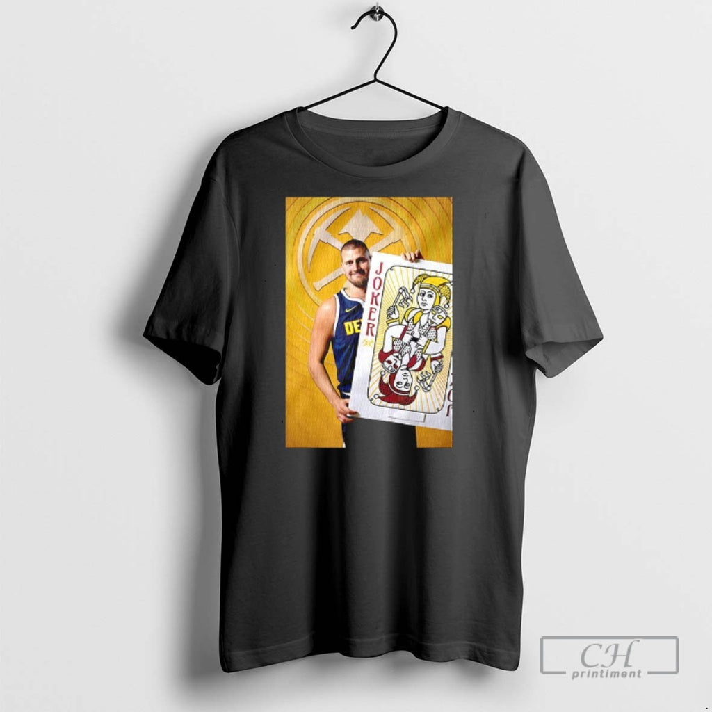 Nikola Jokic Joker Card T Shirts