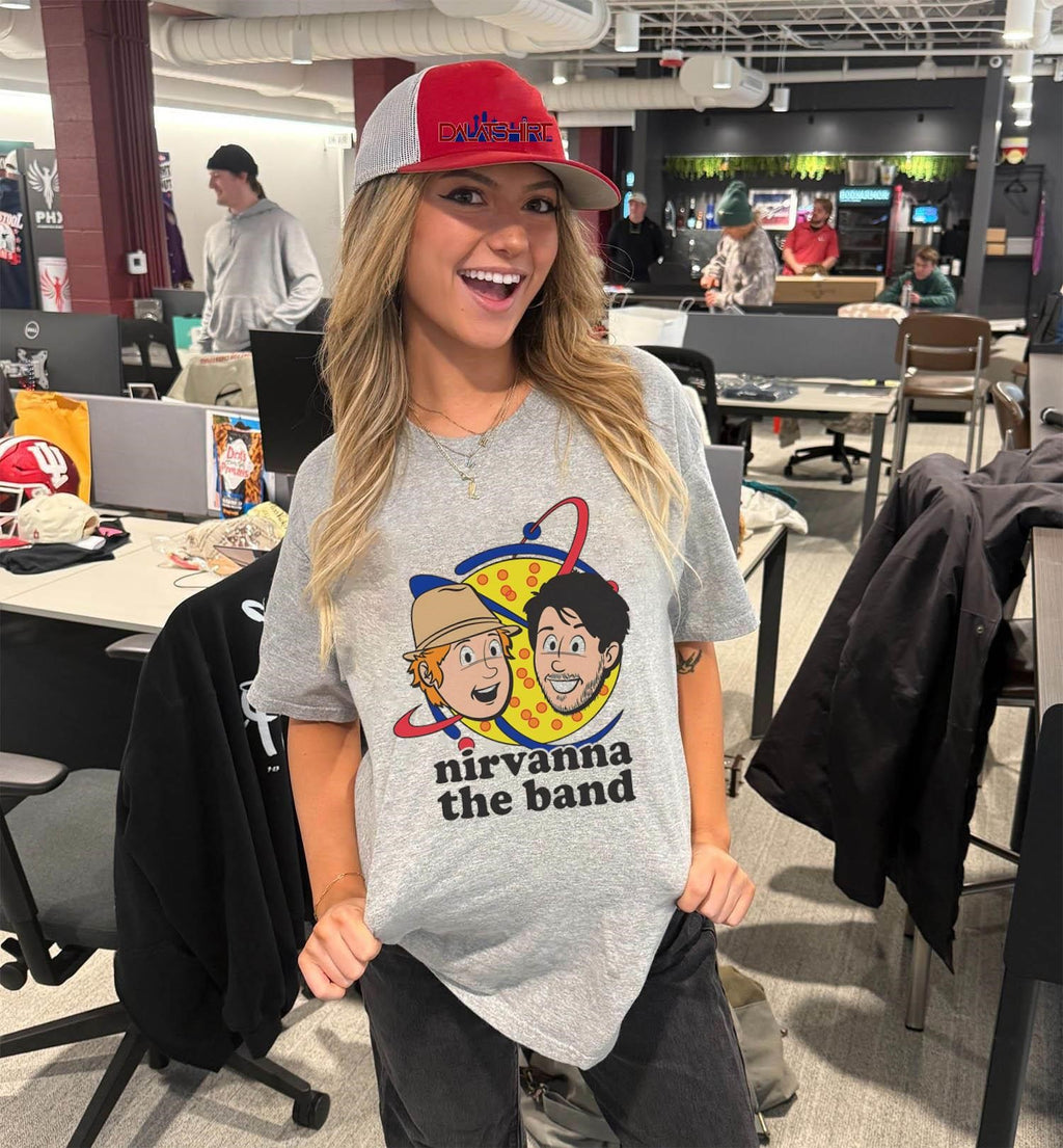 Nirvanna The Band Show Cartoon Faces shirt