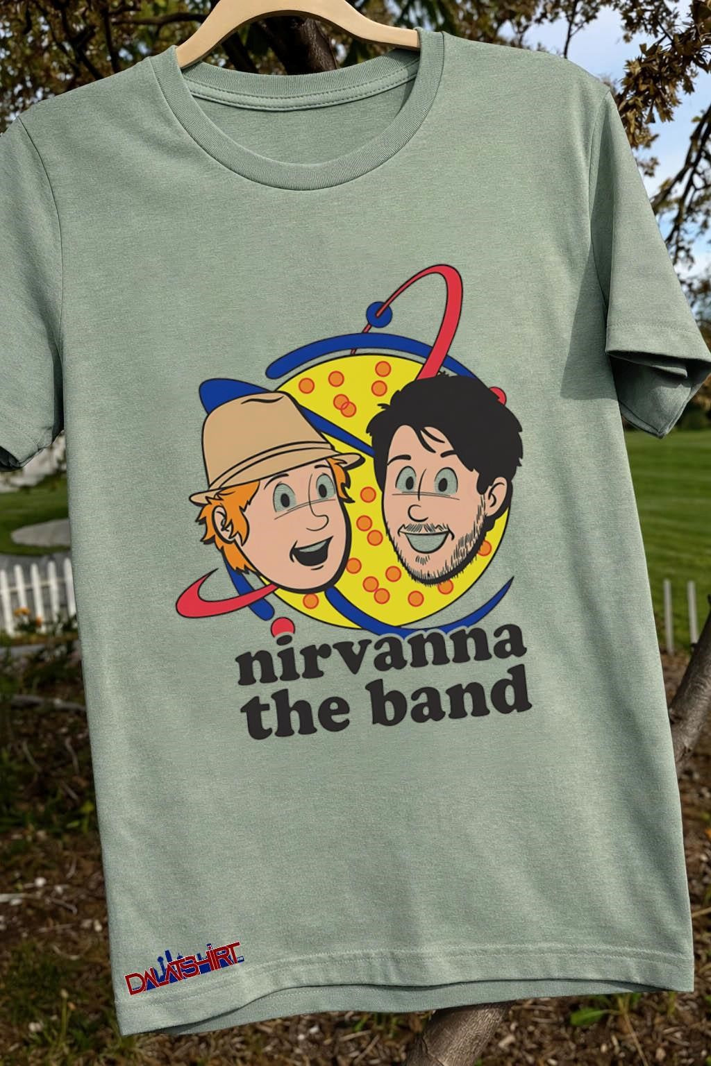 Nirvanna The Band Show Cartoon Faces shirt