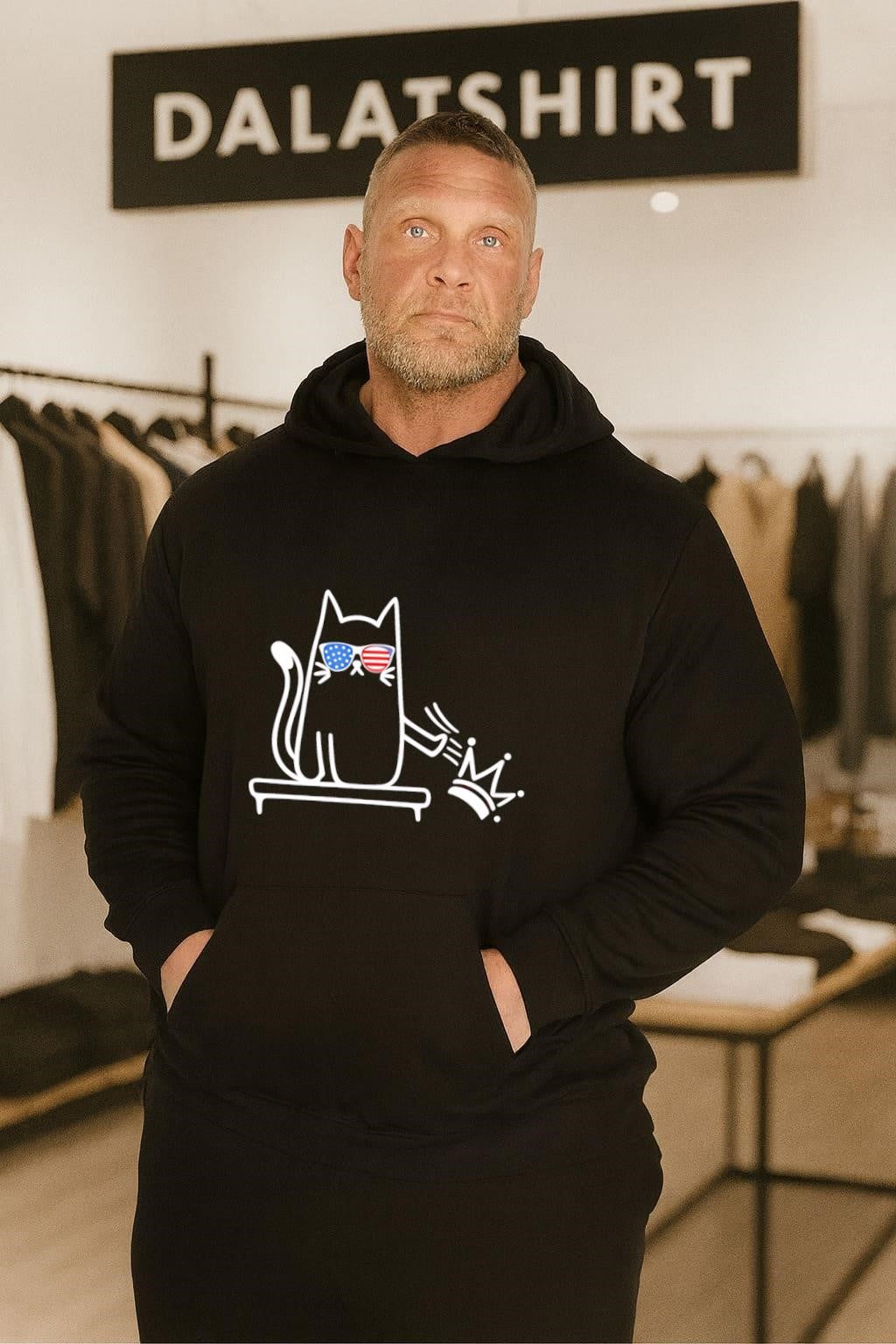 No Kings Cat meme shirt
