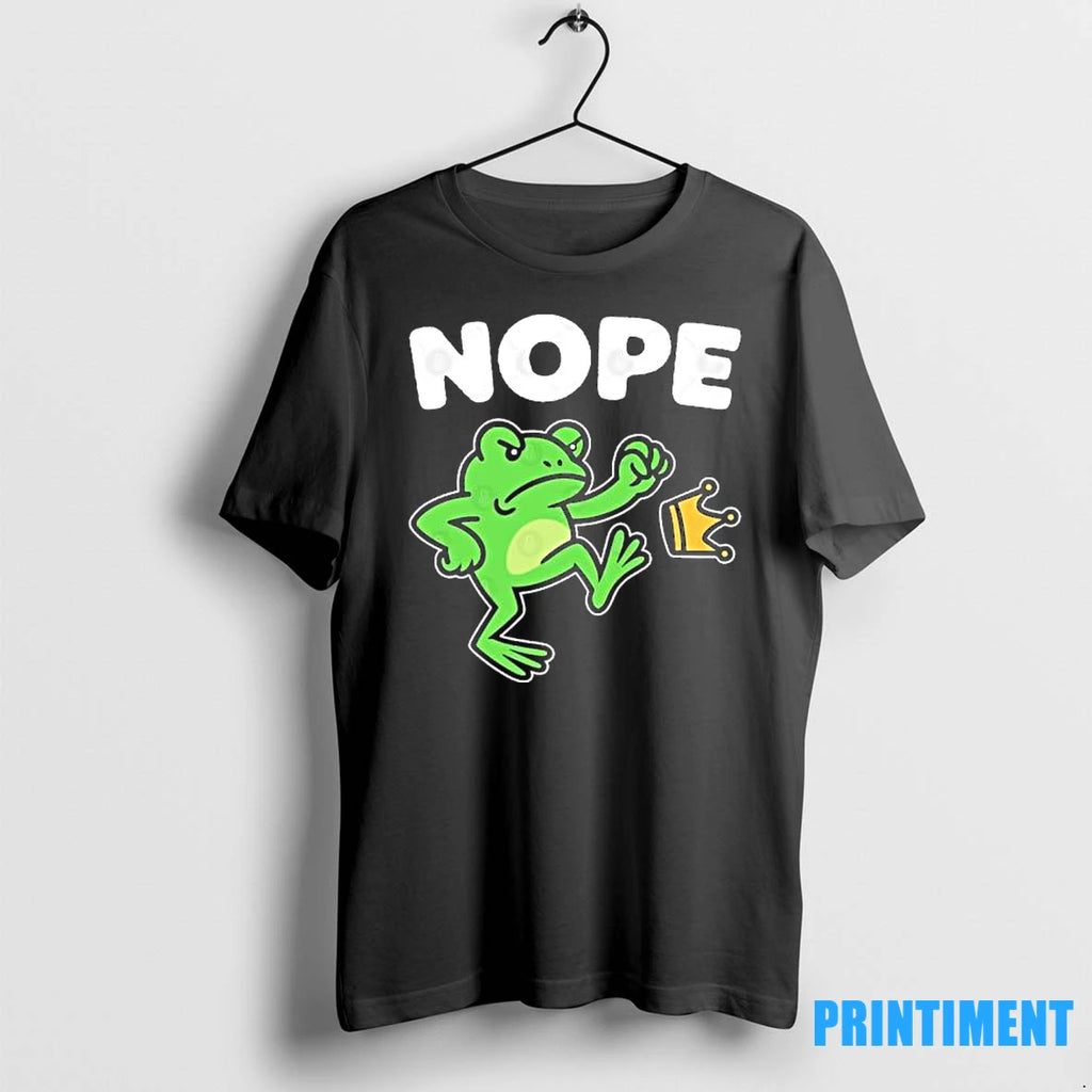 No Kings Nope Portland Frog Protest Tshirts Sweater