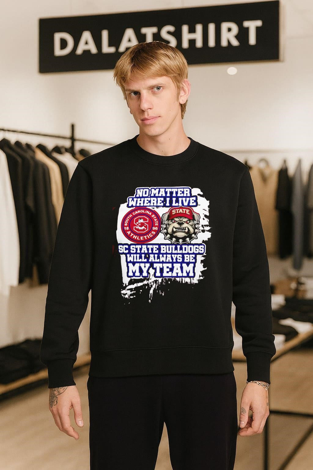 No Matter Where I Live SC State Bulldogs Athletics shirt