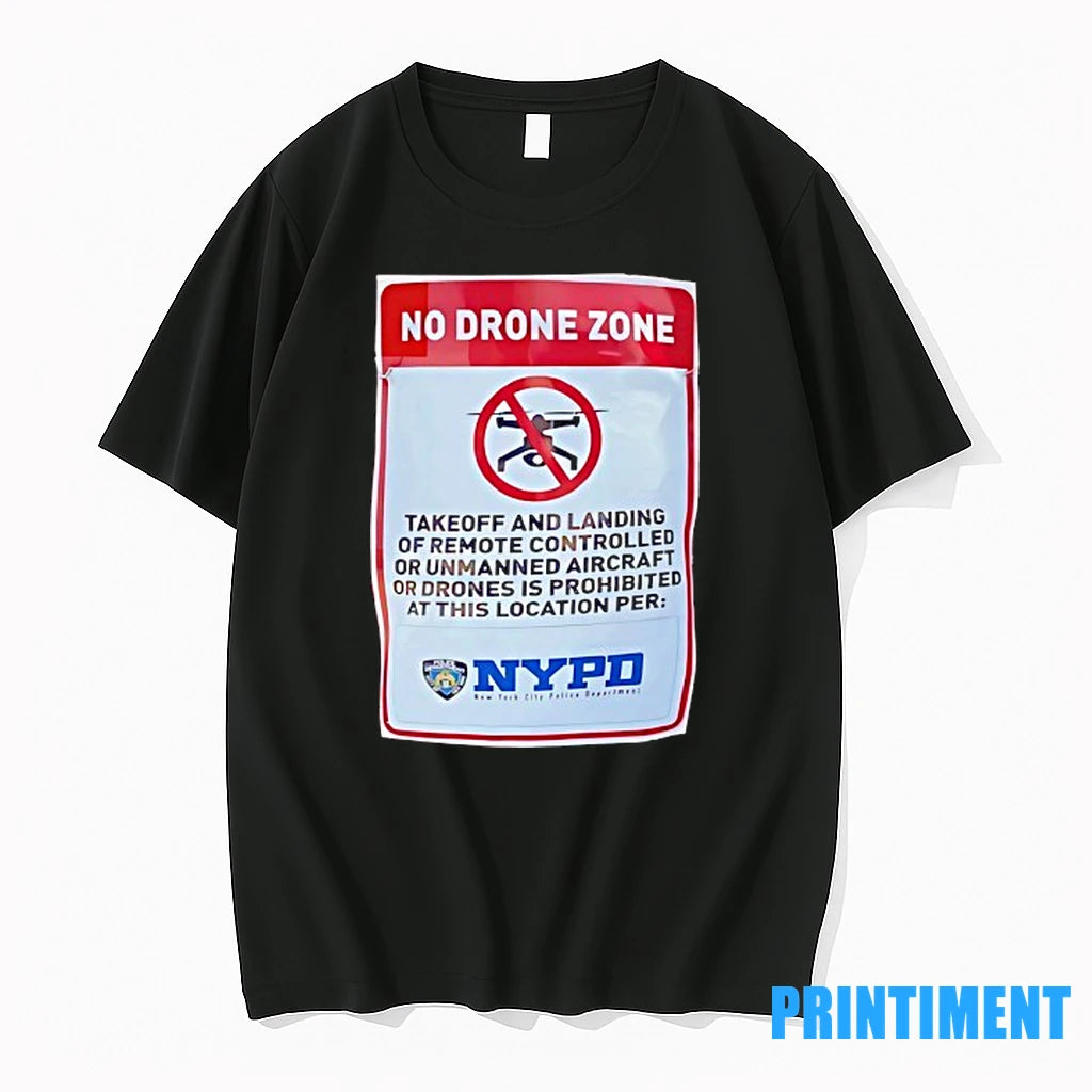 No Drone Zone Takeoff And Landing Of Remote Controlled Or Unmanned Aircraft Tshirts Sweater