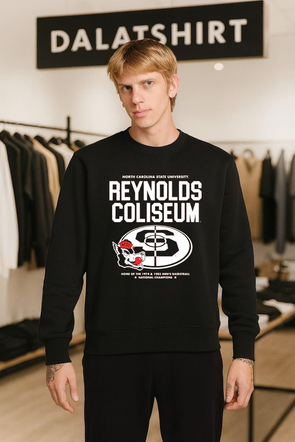 North Carolina State University Reynolds Coliseum Home Of Champions shirt