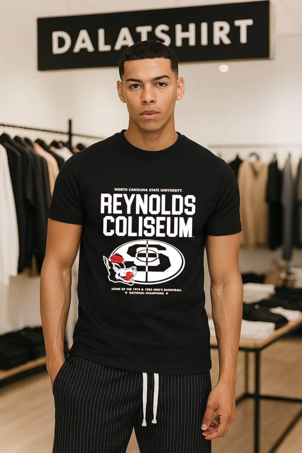 North Carolina State University Reynolds Coliseum Home Of Champions shirt