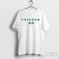 North Dakota Fighting Hawks X Charlie Kirk Freedom T Shirts