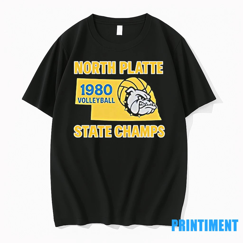 North Platte 1980 Volleyball State Champs Tshirts Sweater