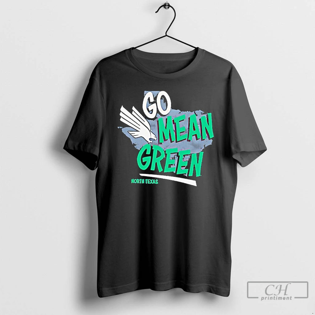 North Texas Go Mean Green T Shirts