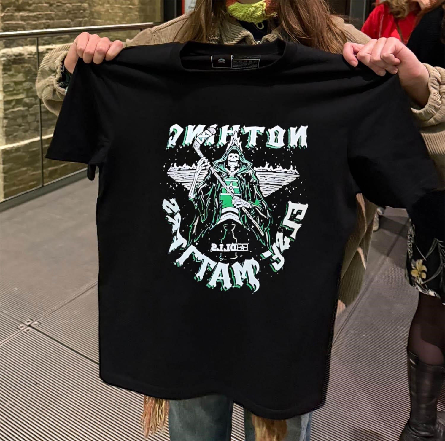 Nothing Else Matters Grim Reaper Holding Hockey Stick Dallas Stars shirt