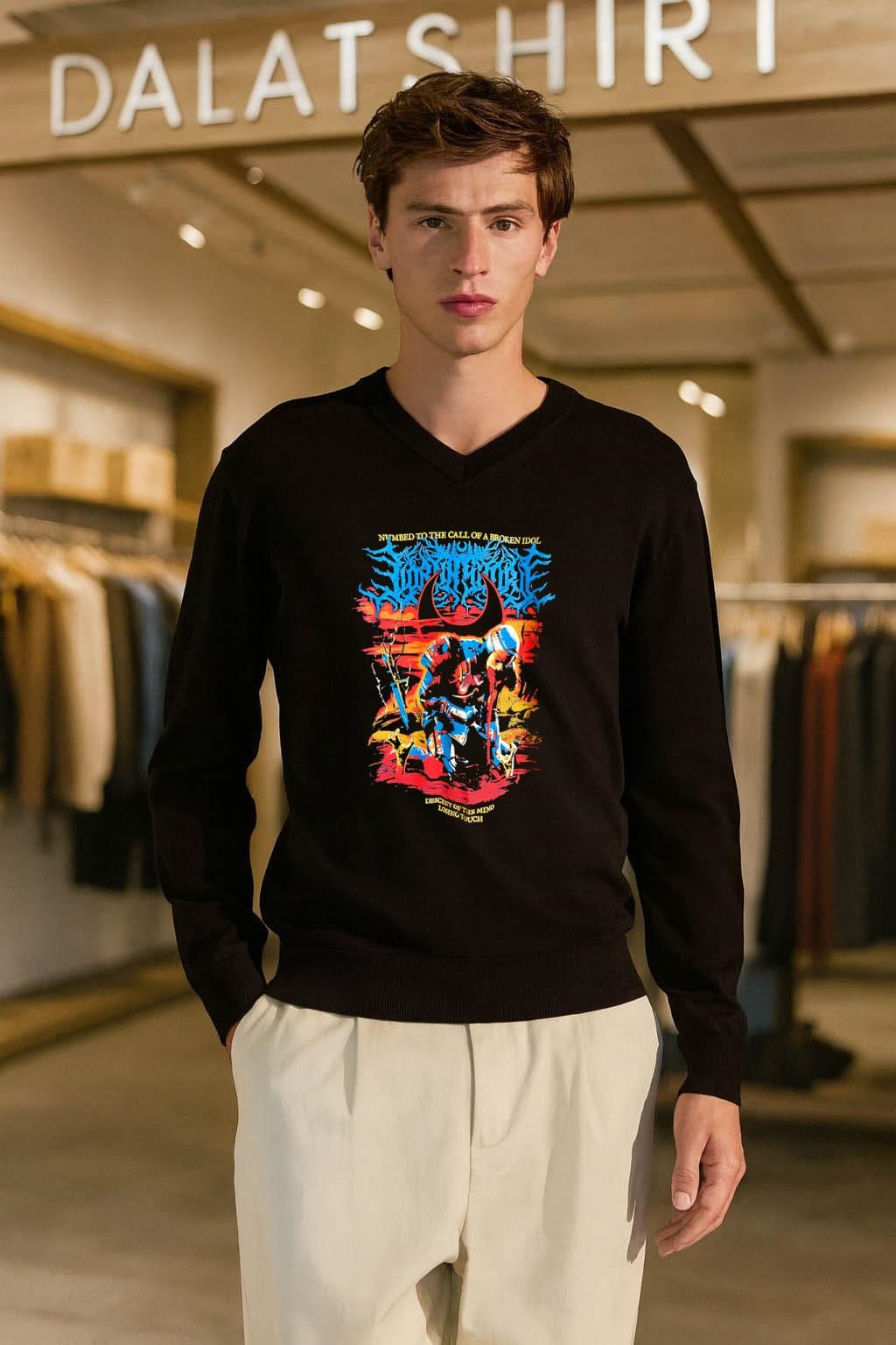 Numbed To The Call Of A Broken Idol Knight Vomiting Blood shirt