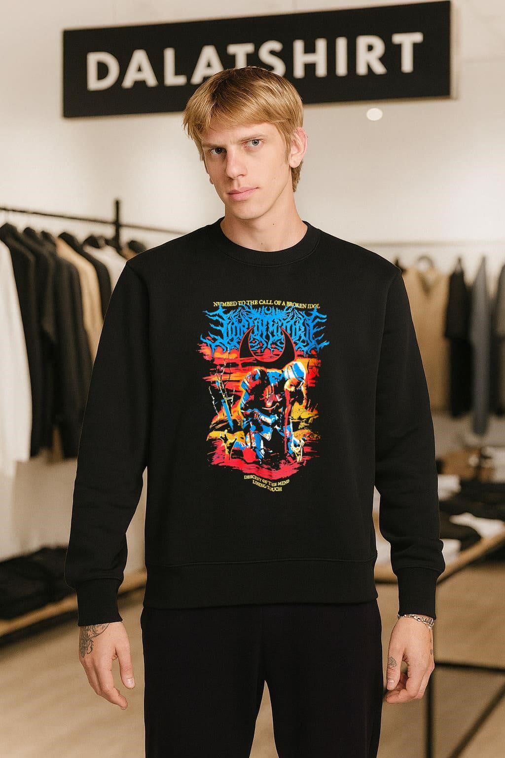 Numbed To The Call Of A Broken Idol Knight Vomiting Blood shirt