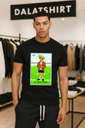 Number 60 El Halftime Loteria Card Style Mexican Footballer Character shirt