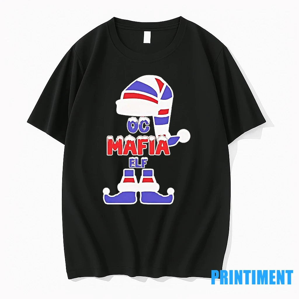 Oc Mafia Elf Bills Backers Christmas Tshirts Sweater