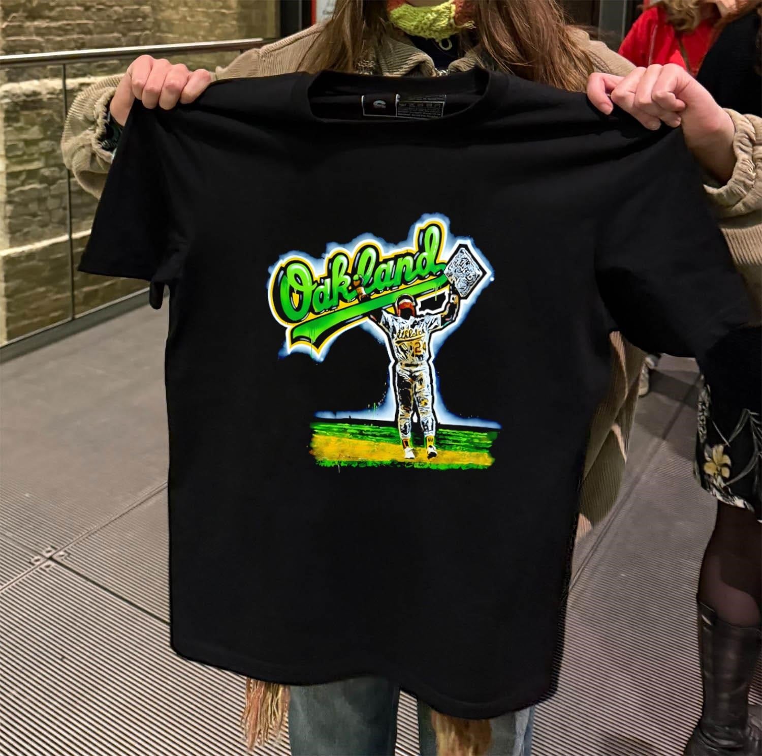 Oakland Athletics 24 shirt