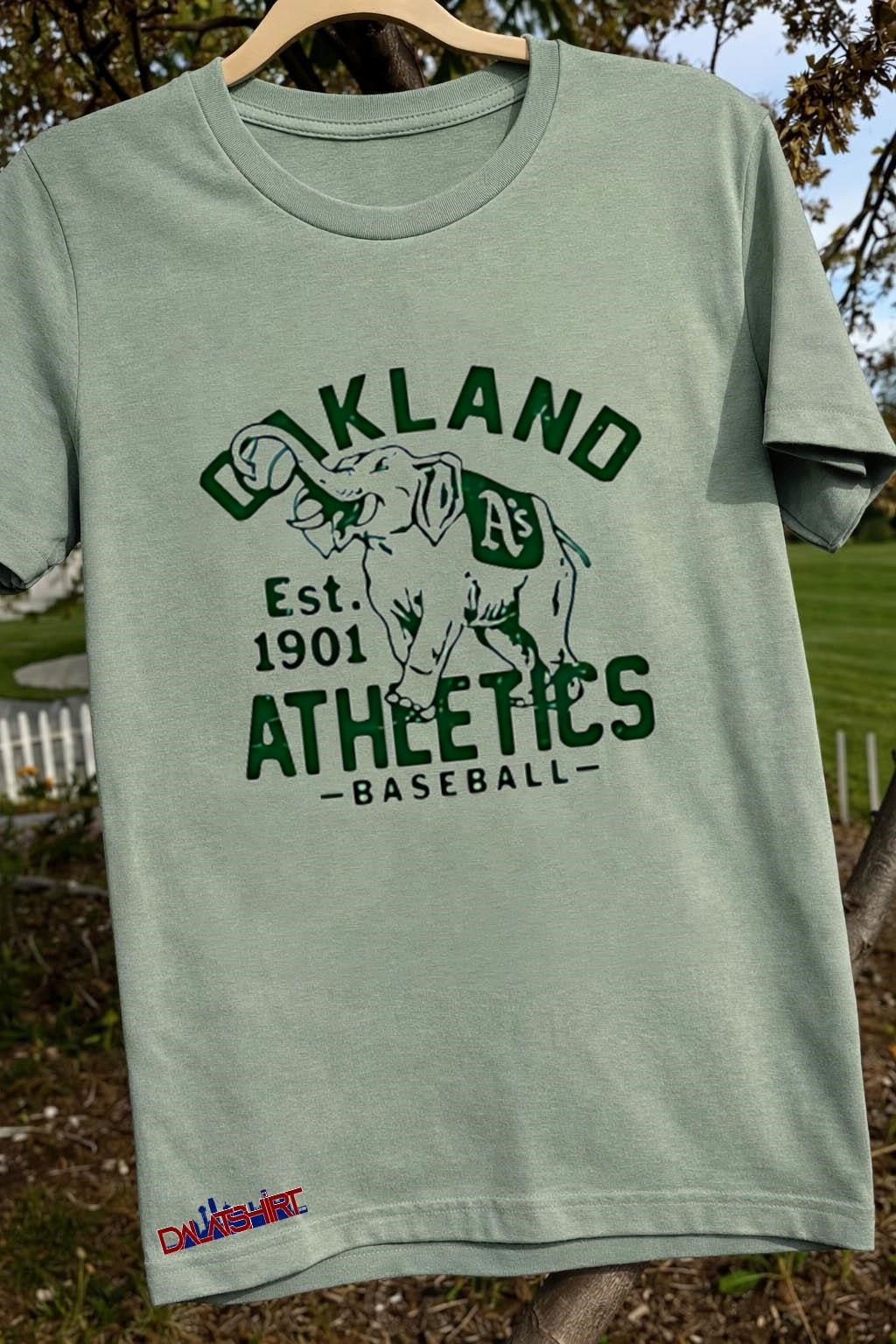 Oakland Athletics Baseball Est 1901 Elephant Mascot shirt