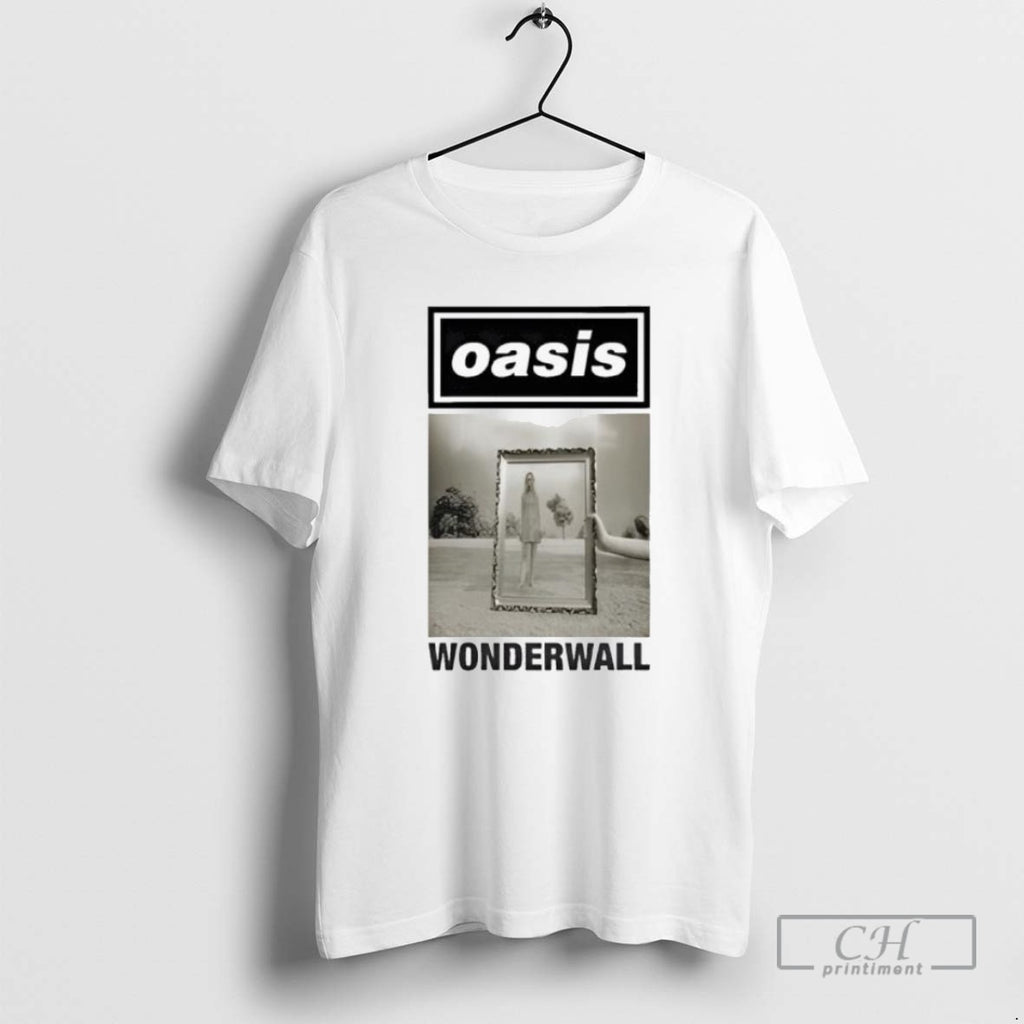 Oasisinet Wonderwall Single T Shirts