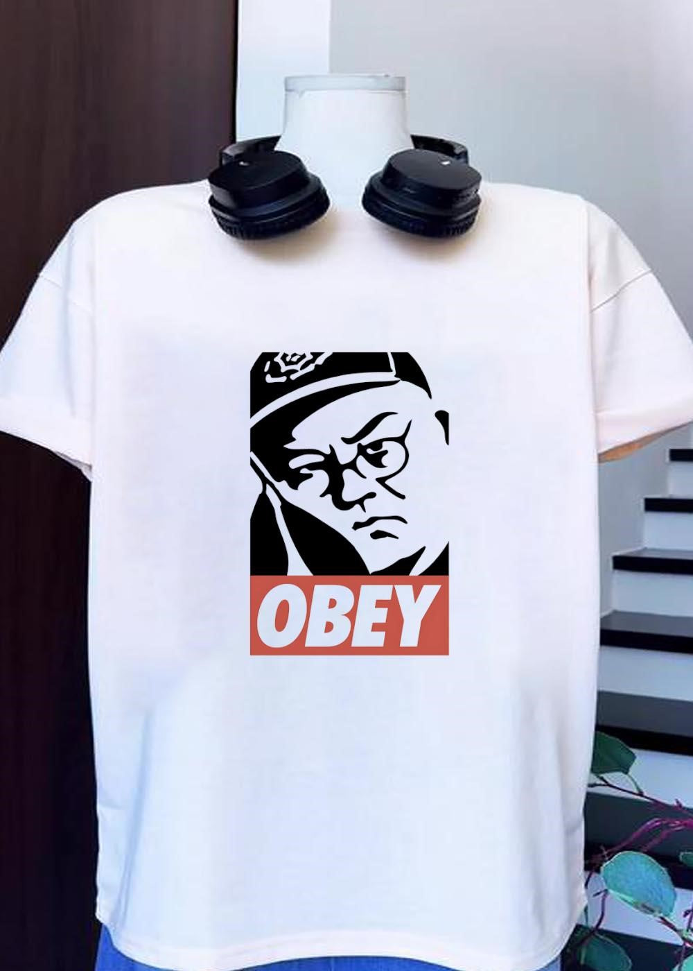 Obey Giant Face Shepard Fairey Street shirt