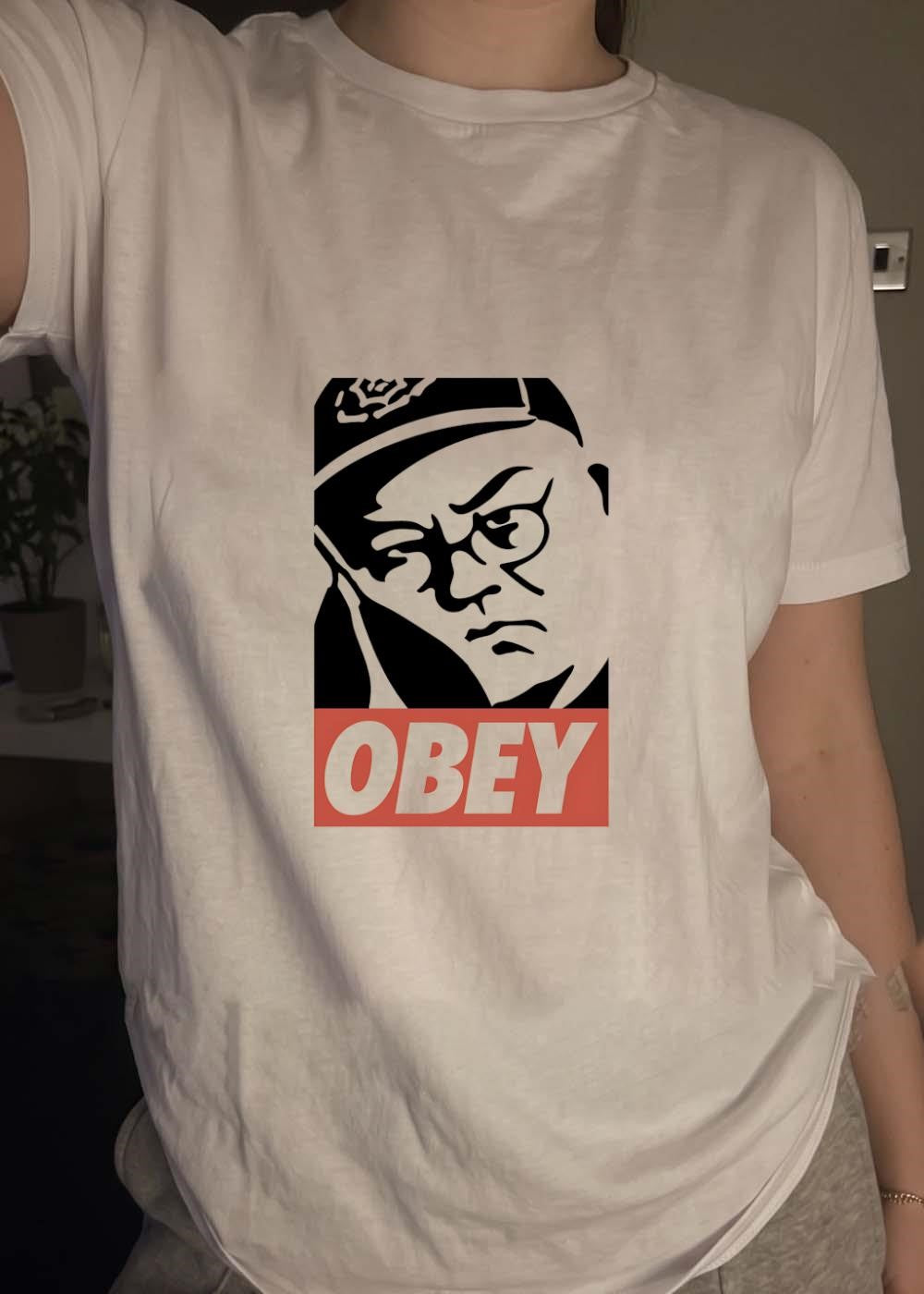 Obey Giant Face Shepard Fairey Street shirt